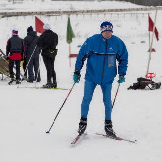 Этап кубка Сергиево-Посадского района по лыжным гонкам.